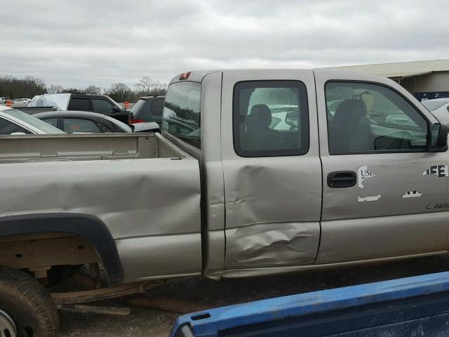 1GCHK29U97E171552 - 2007 CHEVROLET SILVERADO BURGUNDY photo 9