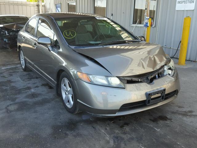 2HGFA16857H507347 - 2007 HONDA CIVIC EX GRAY photo 1