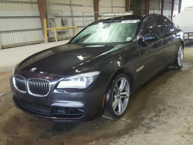WBAKB8C59CC963150 - 2012 BMW 750LI GRAY photo 2