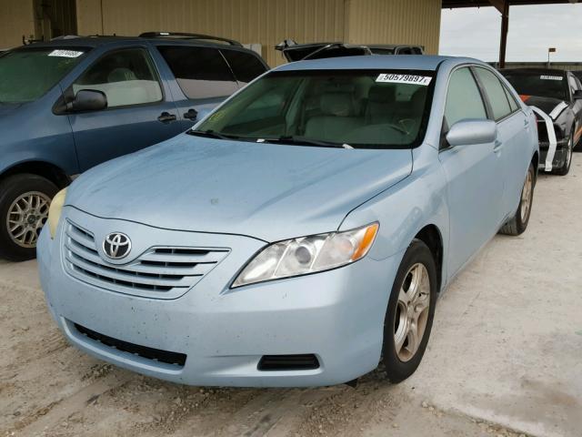 4T1BE46K97U542089 - 2007 TOYOTA CAMRY NEW BLUE photo 2