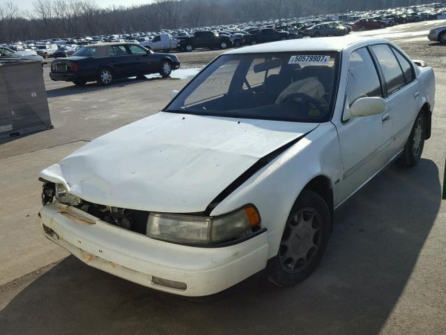 JN1HJ01F9NT019206 - 1992 NISSAN MAXIMA GXE WHITE photo 2