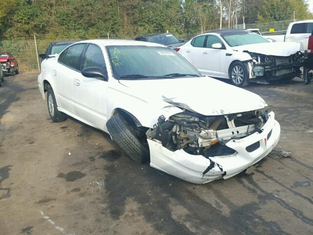 1G2NF52E84M541097 - 2004 PONTIAC GRAND AM S WHITE photo 1