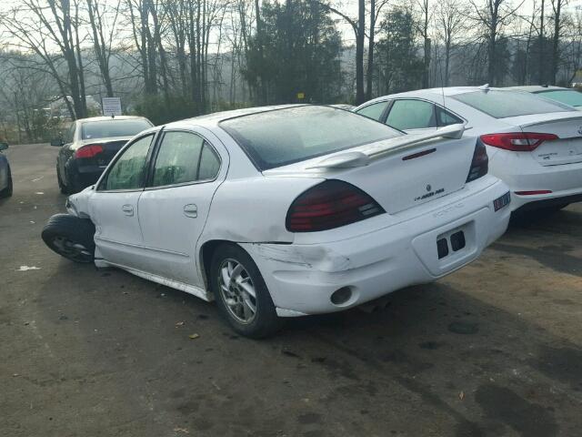 1G2NF52E84M541097 - 2004 PONTIAC GRAND AM S WHITE photo 3