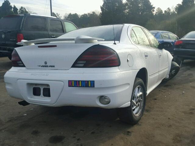 1G2NF52E84M541097 - 2004 PONTIAC GRAND AM S WHITE photo 4