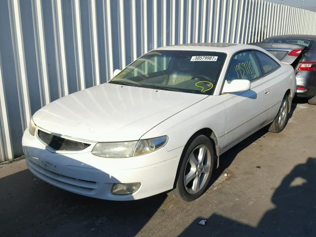 2T1CF22P3XC227037 - 1999 TOYOTA CAMRY SOLA WHITE photo 2