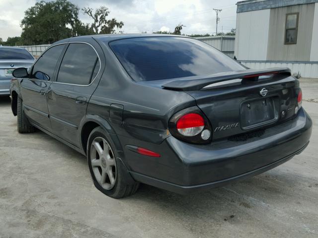 JN1CA31D51T631794 - 2001 NISSAN MAXIMA GXE CHARCOAL photo 3