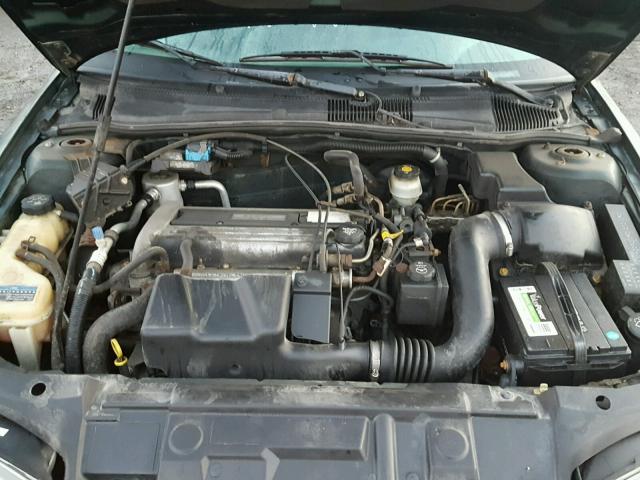 1G1JC12F437167386 - 2003 CHEVROLET CAVALIER GREEN photo 7