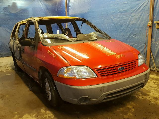 2FMZA51421BC31478 - 2001 FORD WINDSTAR L RED photo 1