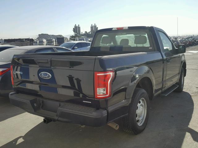 1FTMF1C82GKD97037 - 2016 FORD F150 BLACK photo 4