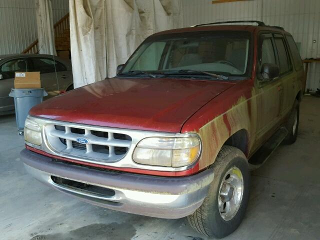 1FMDU34EXVUA29773 - 1997 FORD EXPLORER RED photo 2