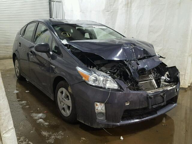 JTDKN3DU2A0244596 - 2010 TOYOTA PRIUS GRAY photo 1