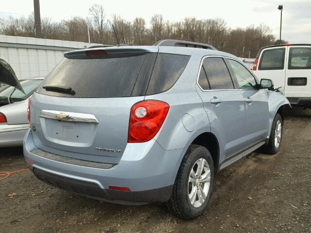 2GNALBEK1F6331078 - 2015 CHEVROLET EQUINOX LT BLUE photo 4