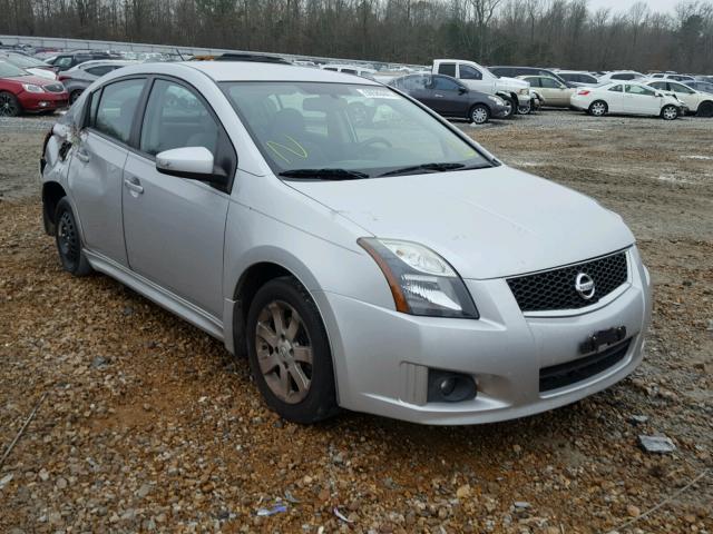 3N1AB6AP9CL627870 - 2012 NISSAN SENTRA 2.0 GRAY photo 1