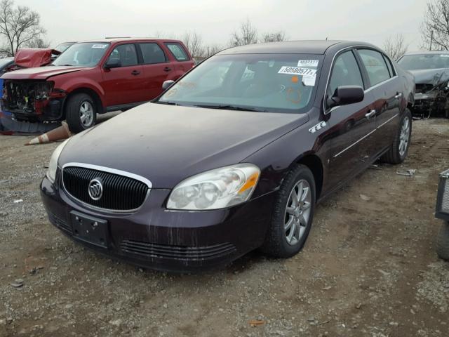 1G4HD57258U101739 - 2008 BUICK LUCERNE CX PURPLE photo 2