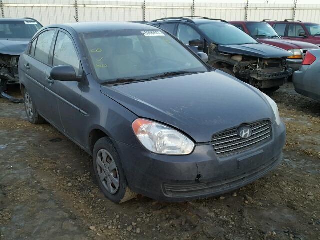 KMHCN4BC3AU508630 - 2010 HYUNDAI ACCENT GLS GRAY photo 1