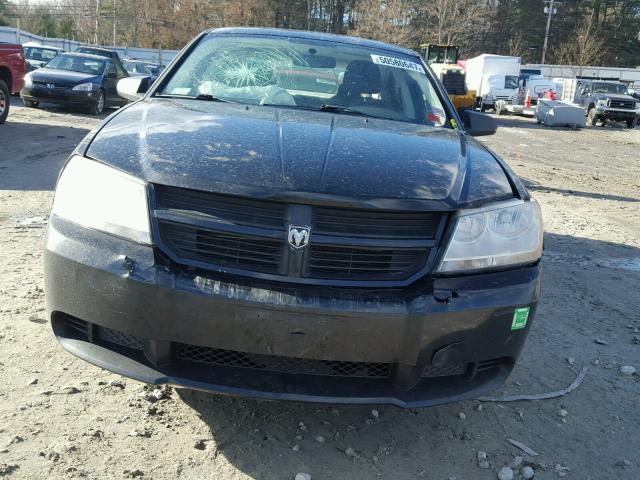 1B3CC4FBXAN203794 - 2010 DODGE AVENGER SX BLACK photo 9