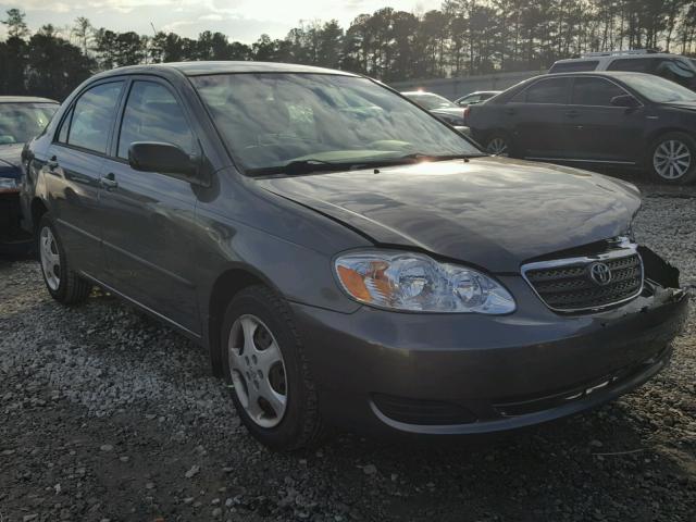 2T1BR32E17C818488 - 2007 TOYOTA COROLLA CE GRAY photo 1