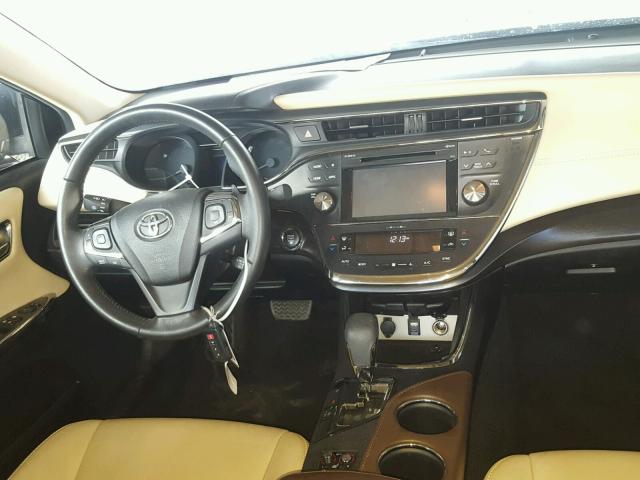 4T1BK1EB1GU203450 - 2016 TOYOTA AVALON XLE BURGUNDY photo 9