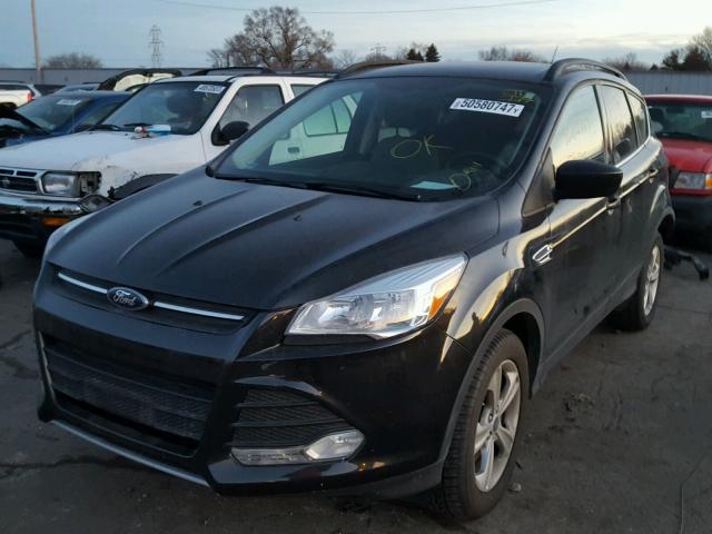 1FMCU9G96EUB94538 - 2014 FORD ESCAPE SE BLACK photo 2