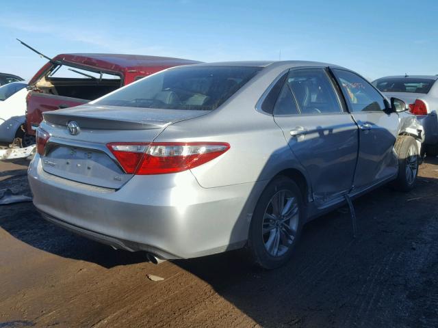 4T1BF1FK2GU181025 - 2016 TOYOTA CAMRY LE SILVER photo 4