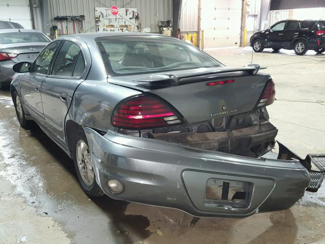 1G2NE52F84M679816 - 2004 PONTIAC GRAND AM S ნაცრისფერი ფოტო 3