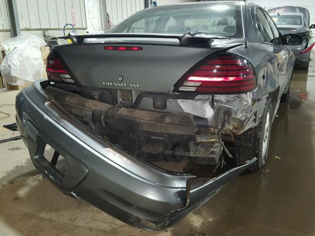 1G2NE52F84M679816 - 2004 PONTIAC GRAND AM S ნაცრისფერი ფოტო 9