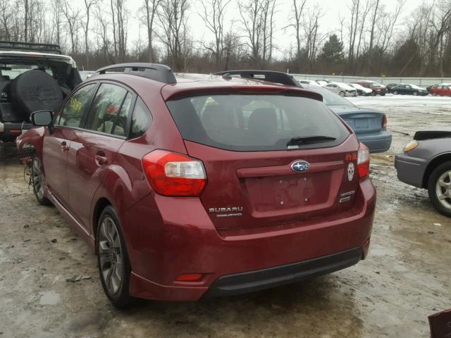 JF1GPAP69G8314743 - 2016 SUBARU IMPREZA SP RED photo 3