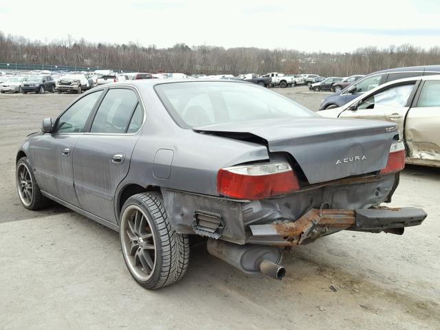 19UUA56843A048108 - 2003 ACURA 3.2TL TYPE GRAY photo 3