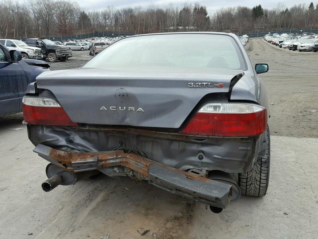 19UUA56843A048108 - 2003 ACURA 3.2TL TYPE GRAY photo 9