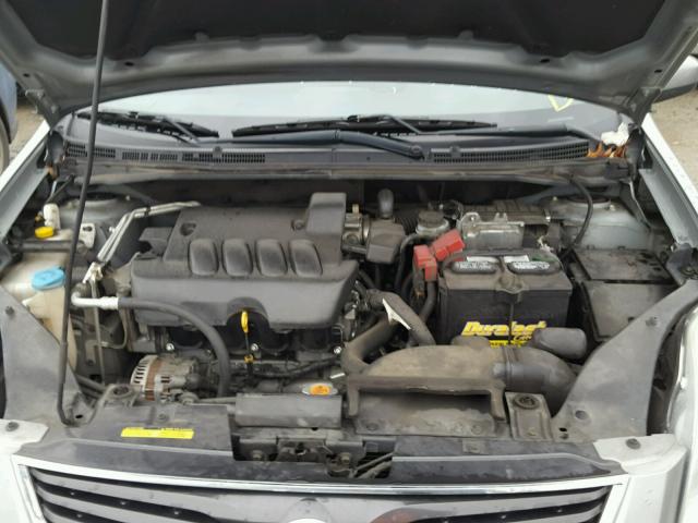 3N1AB6AP0BL724177 - 2011 NISSAN SENTRA 2.0 SILVER photo 7