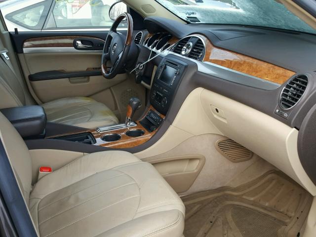 5GAEV23768J277934 - 2008 BUICK ENCLAVE CX BROWN photo 5