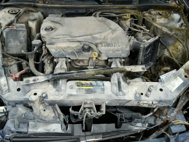 2G1WB57K291165132 - 2009 CHEVROLET IMPALA LS BLUE photo 7