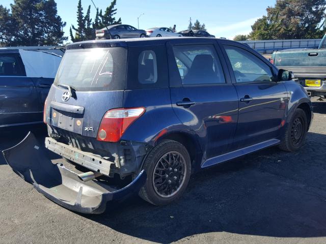 JTKKT624865020603 - 2006 TOYOTA SCION XA ლურჯი ფოტო 4