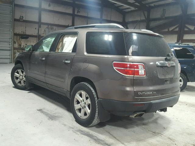 5GZER23708J224213 - 2008 SATURN OUTLOOK XR ყავისფერი ფოტო 3