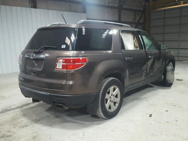 5GZER23708J224213 - 2008 SATURN OUTLOOK XR ყავისფერი ფოტო 4