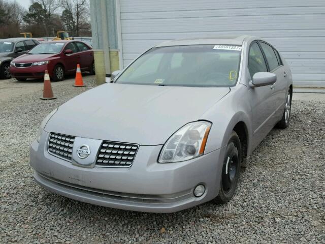 1N4BA41E24C844364 - 2004 NISSAN MAXIMA SE SILVER photo 2