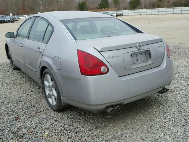 1N4BA41E24C844364 - 2004 NISSAN MAXIMA SE SILVER photo 3