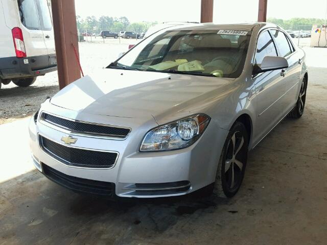 1G1ZC5E09CF266440 - 2012 CHEVROLET MALIBU 1LT SILVER photo 2