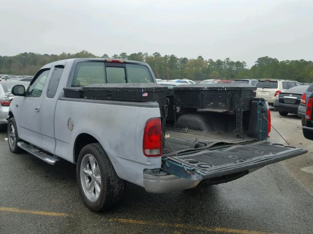 2FTDX1727VCA60304 - 1997 FORD F150 GRAY photo 3