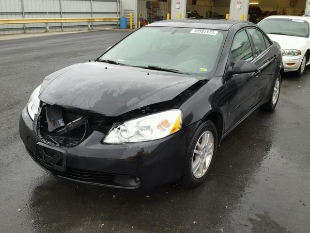 1G2ZG558264105241 - 2006 PONTIAC G6 SE1 BLACK photo 2