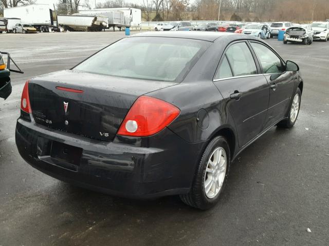 1G2ZG558264105241 - 2006 PONTIAC G6 SE1 BLACK photo 4