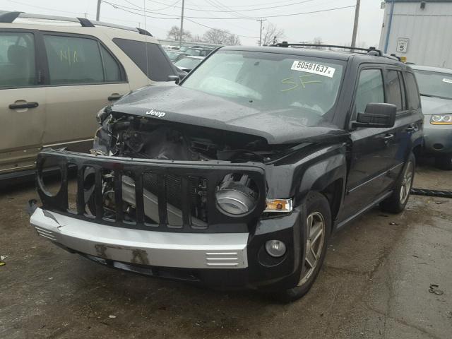 1J8FF48W77D279113 - 2007 JEEP PATRIOT LI BLACK photo 2