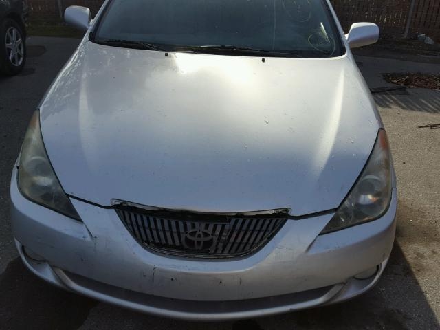 4T1CE38P86U749708 - 2006 TOYOTA CAMRY SOLA SILVER photo 7