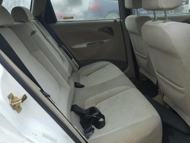 KLAJB82Z9YK520830 - 2000 DAEWOO NUBIRA CDX WHITE photo 6