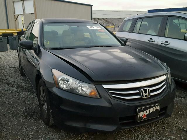 1HGCP2F68CA024434 - 2012 HONDA ACCORD SE BLACK photo 1