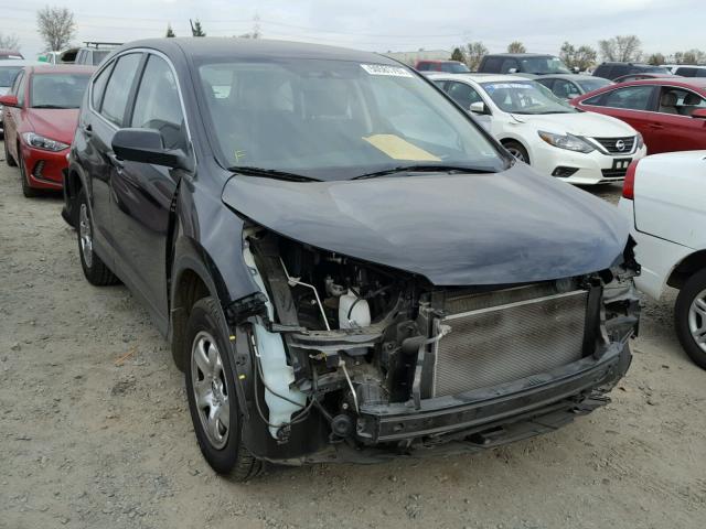 2HKRM3H3XEH512774 - 2014 HONDA CR-V LX BLACK photo 1