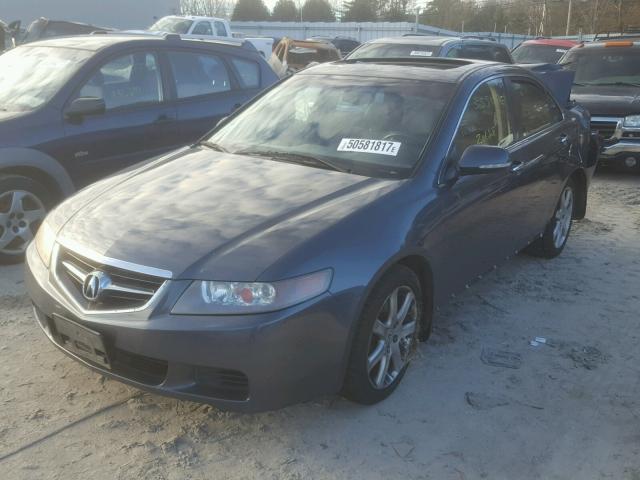 JH4CL95805C024777 - 2005 ACURA TSX BLUE photo 2