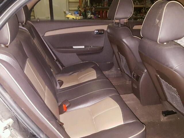 1G1ZE5E7XAF224072 - 2010 CHEVROLET MALIBU LTZ BLACK photo 6