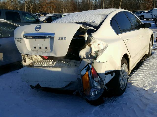 1N4AL2AP4CC260106 - 2012 NISSAN ALTIMA BAS WHITE photo 4