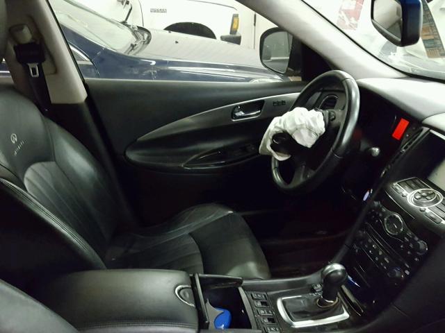 JNKAJ09F48M354261 - 2008 INFINITI EX35 BASE GRAY photo 5